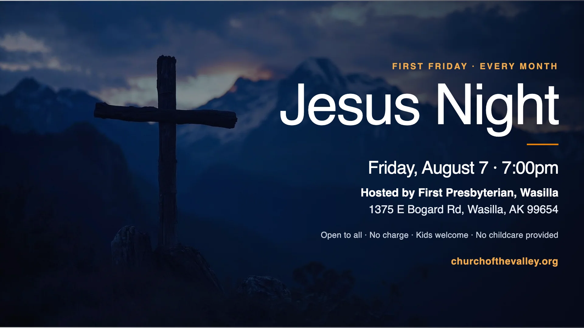 Jesus Night Aug7 Branded
